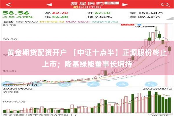 黄金期货配资开户 【中证十点半】正源股份终止上市；隆基绿能董事长增持