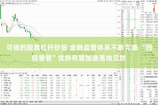 可信的股票杠杆炒股 金融监管体系不断完善 “四级垂管”优势有望加速落地见效