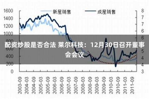 配资炒股是否合法 莱尔科技：12月30日召开董事会会议